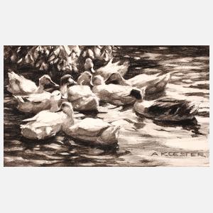 Alexander Koester, Am Ententeich