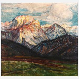 Carl Adolf Korthaus, ”Abend im Gebirge”