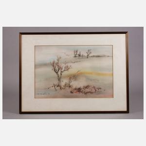 Caspar Walter Rauh, Frühlingslandschaft