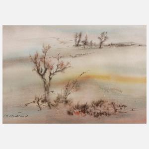 Caspar Walter Rauh, Frühlingslandschaft