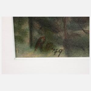 Traute Rose, Gebirgslandschaft