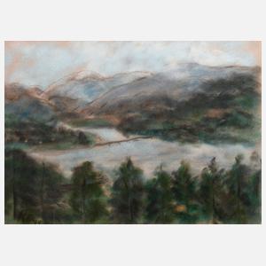 Traute Rose, Gebirgslandschaft