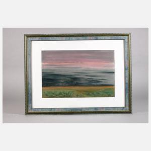 G. Thoms, Abenddämmerung am Meer