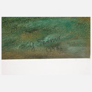 G. Thoms, Abenddämmerung am Meer