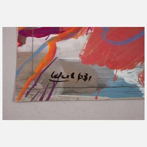 Prof. Ernst Weil, Abstrakte Komposition