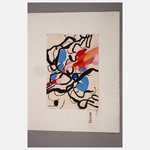 Prof. Ernst Weil, Abstrakte Komposition