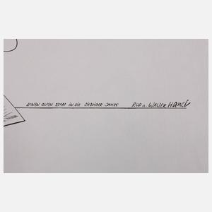 Walter Hanel, Neujahrsgruß