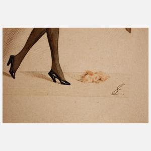 Laszive Mädchendarstellungen