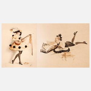 Laszive Mädchendarstellungen