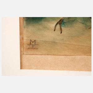 Zwei phantastische Gebirgslandschaften