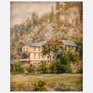 Villa im Gebirge