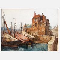 Französische Hafenstadt111