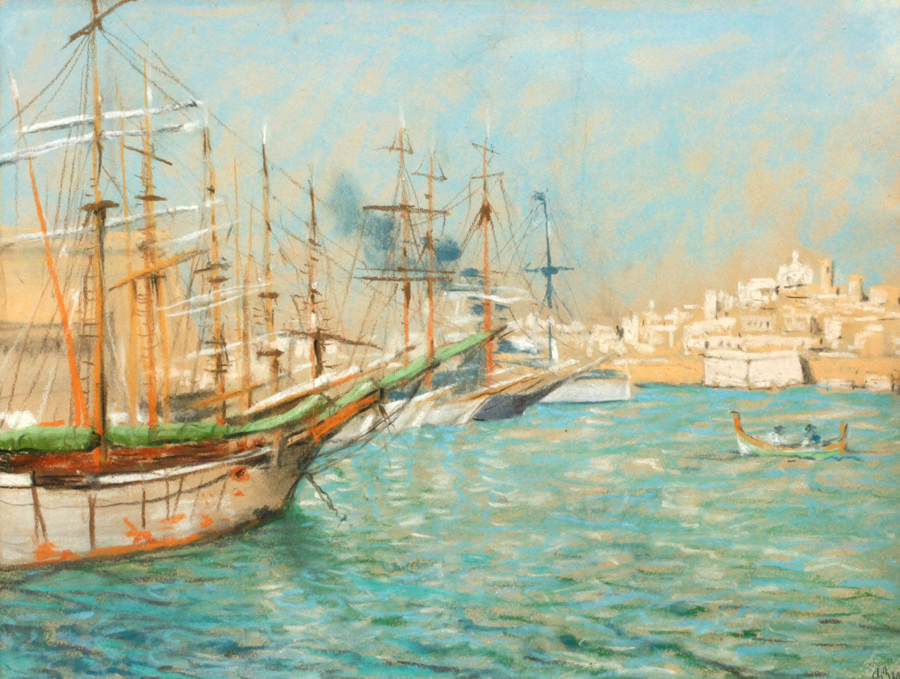 Hafen von Valletta auf Malta