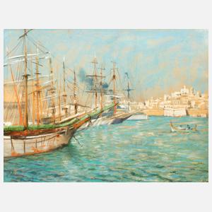 Hafen von Valletta auf Malta