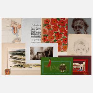 Konvolut Zeichnungen 20. Jh.