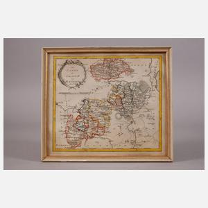 Landkarte Reußische Herrschaft