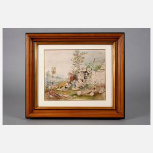 ”Der Lenz ist angekommen”, nach Ludwig Richter