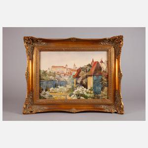 Prof. Fritz Beckert, Ansicht von Nürnberg