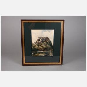 Prof. Fritz Beckert, Burgdarstellung