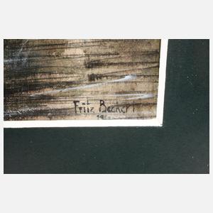 Prof. Fritz Beckert, Burgdarstellung