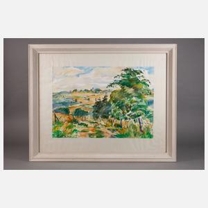 Fredo Bley, Wudelgrund mit Blick nach Reinsdorf