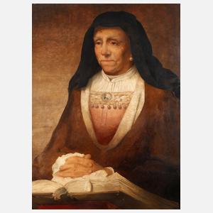 Richard Burde, Frau im Gebet