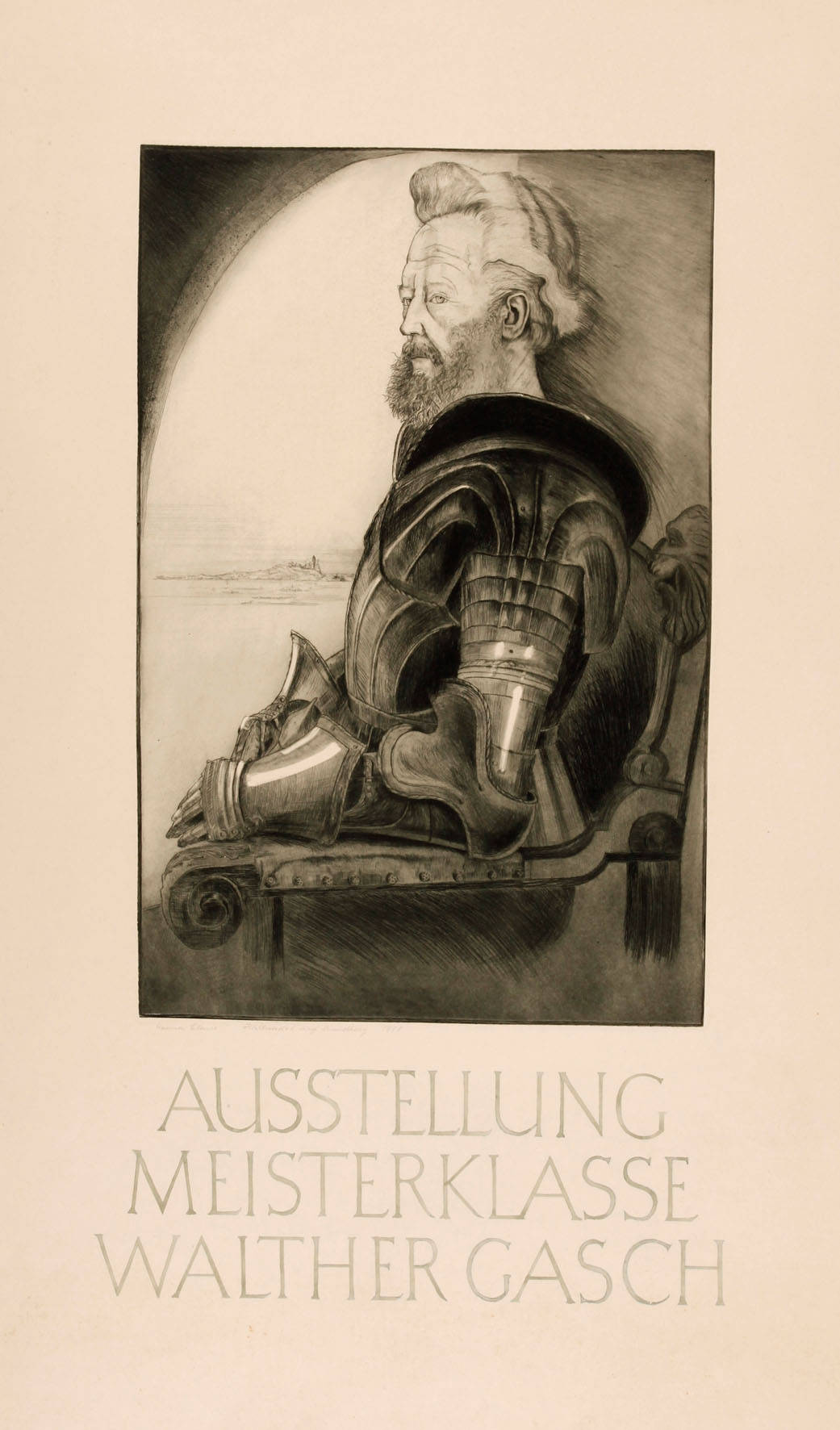 Hanna Claus, Plakat Meisterklasse Gasch