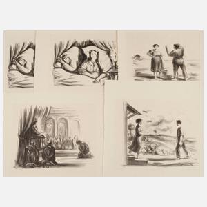 Prof. Richard Dreher, Sammlung Lithographien