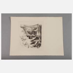 Prof. Richard Dreher, Sammlung Lithographien,