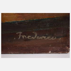 Walter Friederici, Blumenstillleben