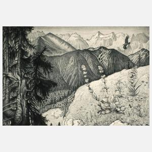 Walther Gasch, Im Karwendelgebirge