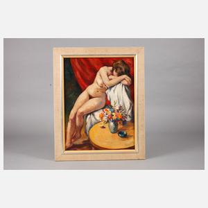 Johannes Hegner attr., Damenakt