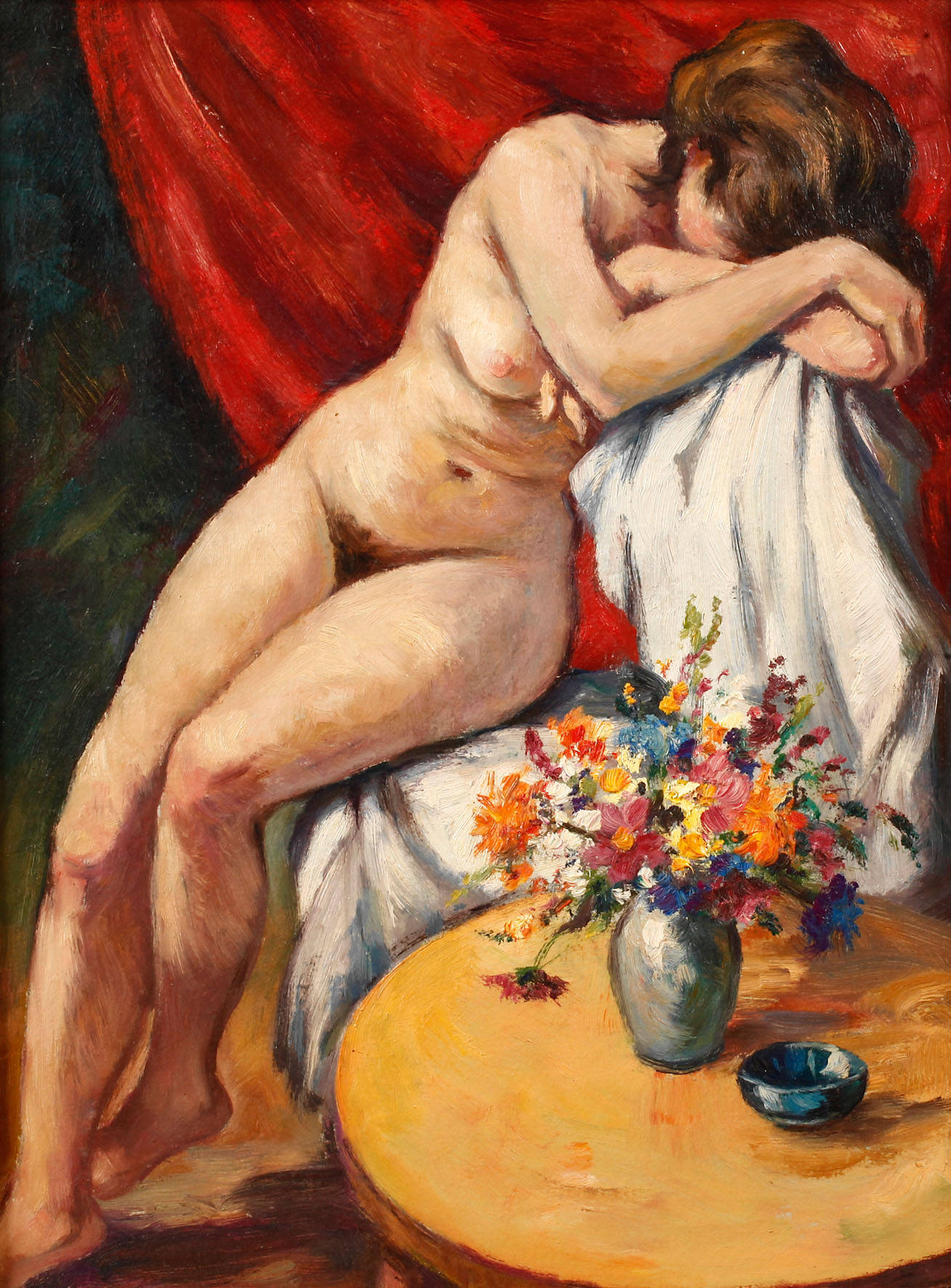 Johannes Hegner attr., Damenakt