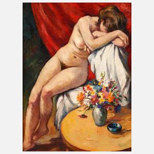 Johannes Hegner attr., Damenakt