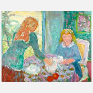 Herbert Helmert, Mädchen im Interieur