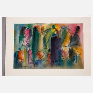 Albert Hennig, Vier abstrakte Kompositionen