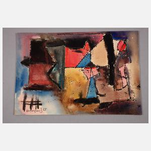 Albert Hennig, Vier abstrakte Kompositionen