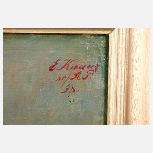 Ernst Knaur, attr., Rosenstillleben