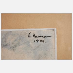 Fritz Naumann, Ansicht Neumarkt in Dresden