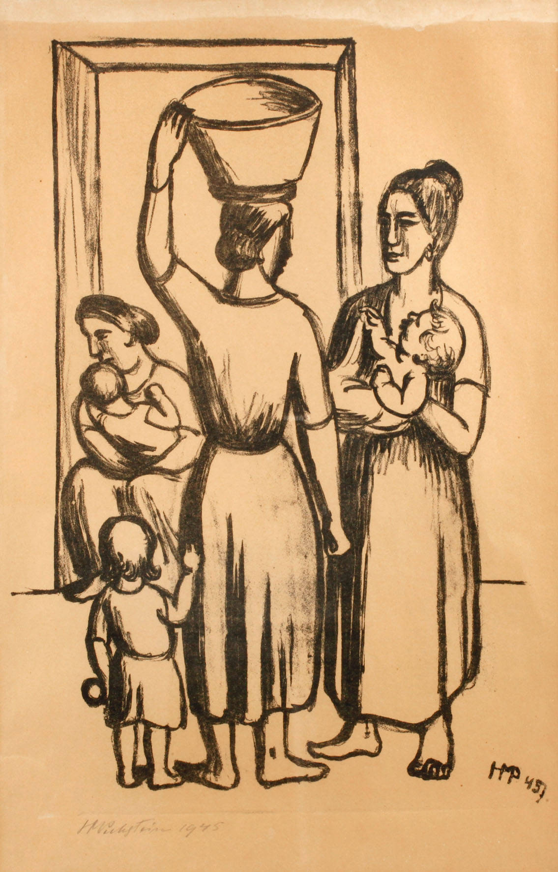 Prof. Max Pechstein, Italienerinnen