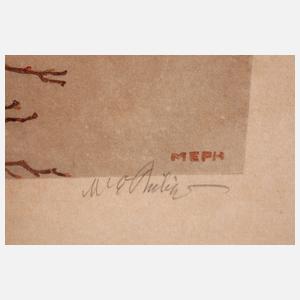 Martin Erich Philipp, Zwei Kohlmeisen im Geäst