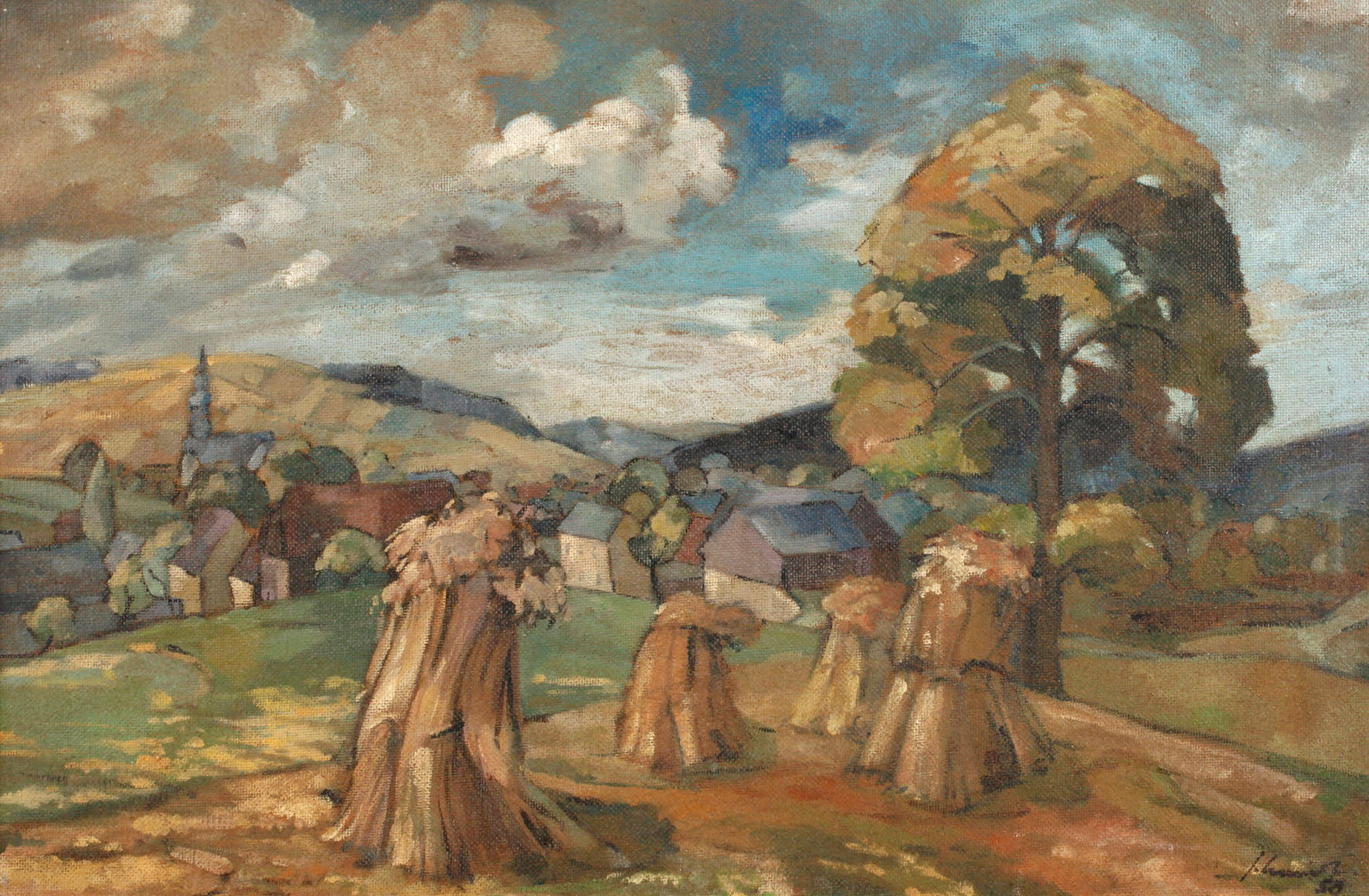 Martin Schmidt, Sommerliche Vogtlandlandschaft