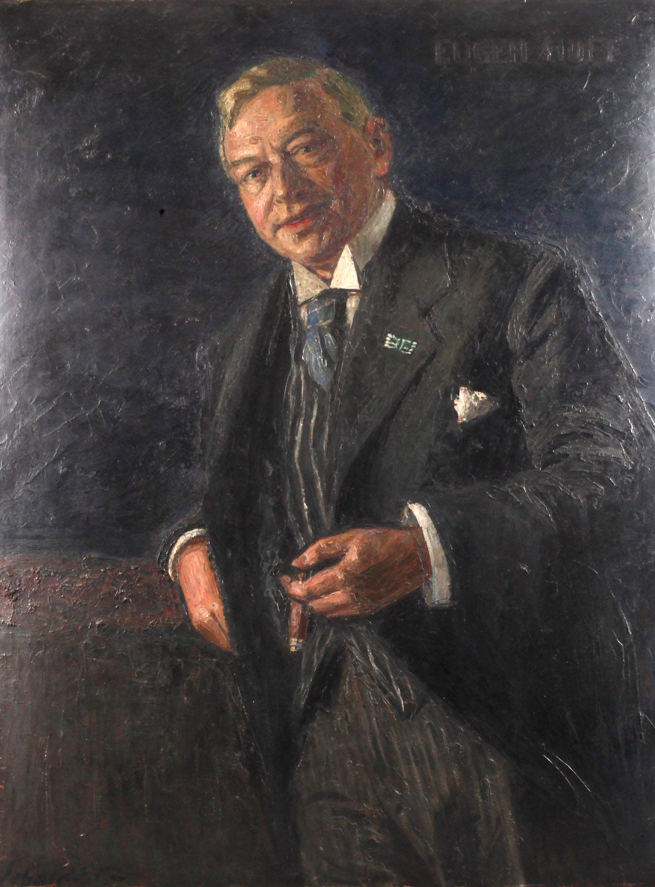 Otto Sebaldt, Porträt Eugen Huff