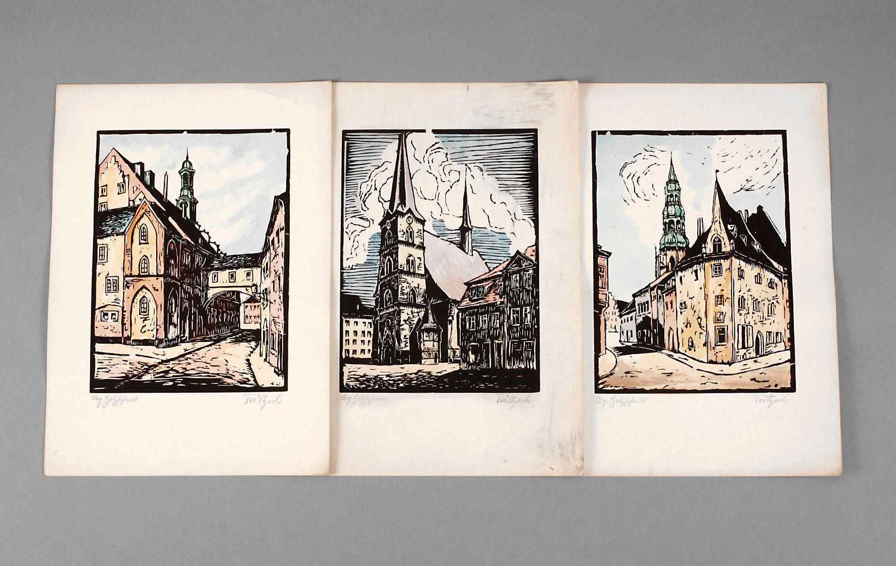 Tröltzsch, Drei Ansichten Zwickau