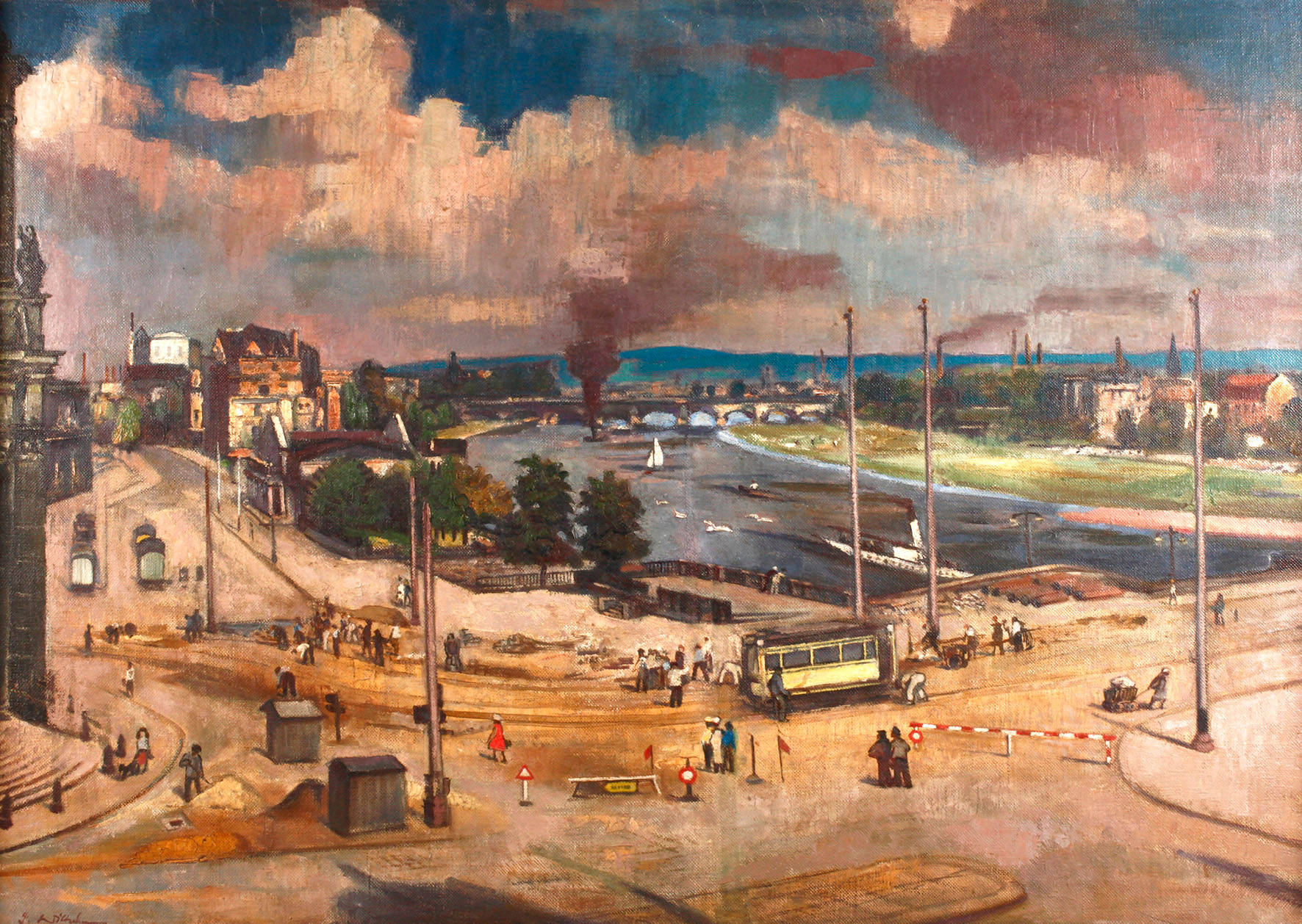 Prof. Paul Wilhelm, Dresdenansicht