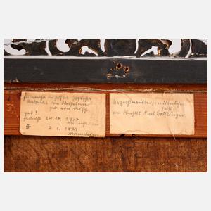 Johann Wilhelm Hoffnas, attr., Portraitpendants