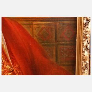 Johann Wilhelm Hoffnas, attr., Portraitpendants