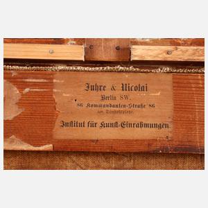 Johann Wilhelm Hoffnas, attr., Portraitpendants