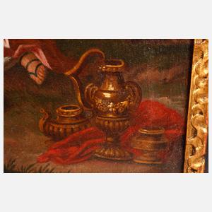 Barocke Szene Darbringung des Brotes