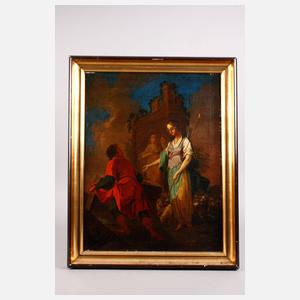 Elieser und Rebekka am Brunnen